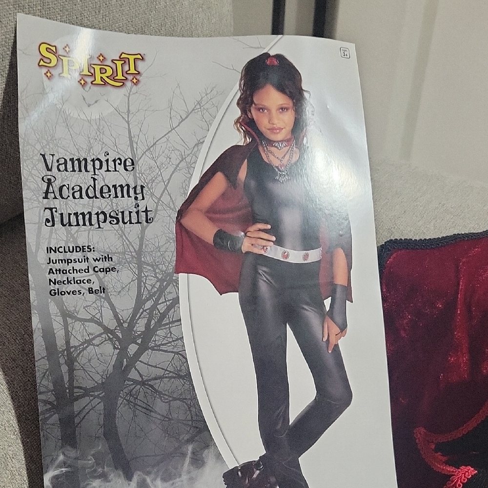 Vampire Jumpsuit CHILD Large 12 - 14